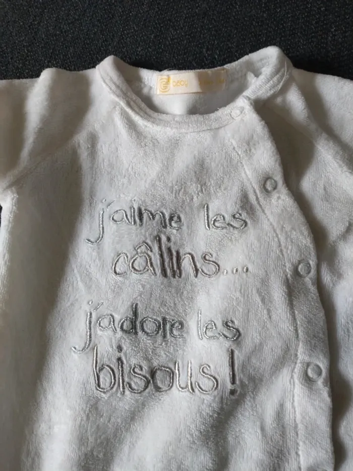 Pyjama Gémo taille naissance - photo numéro 2