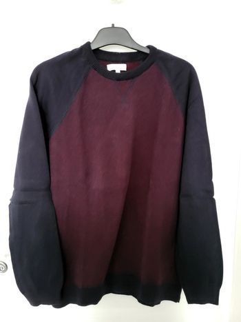 Pull violet et bleu marine Jules L