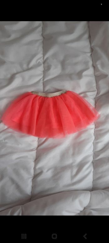 Jupe bébé en tulle 3 mois