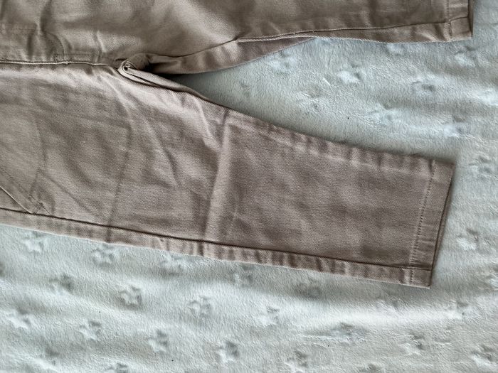 pantalon léger gris taille réglable 12 mois bout'chou - photo numéro 6