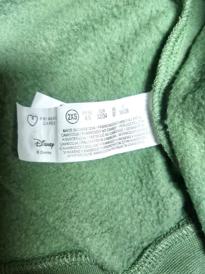 Sweat à Capuche Disney x Primark "Le Roi Lion" Vert - Taille 2XS - photo numéro 6