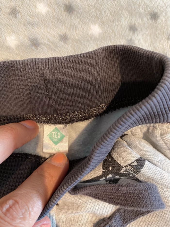 Pantalon jogging étoiles 6 mois - photo numéro 2