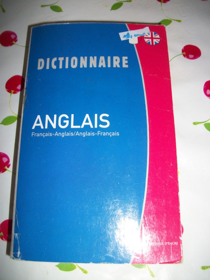 dictionnaire d'anglais