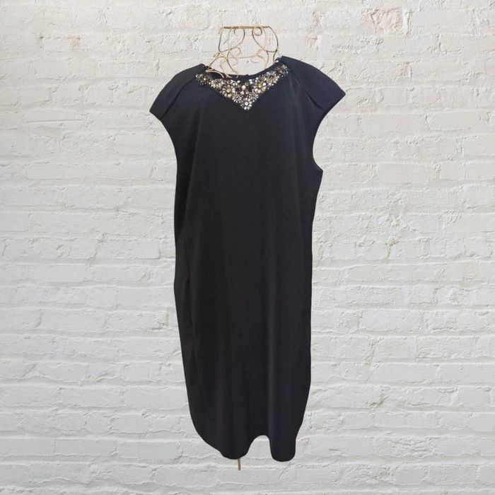 Robe chic noir Zara Taille L - photo numéro 2