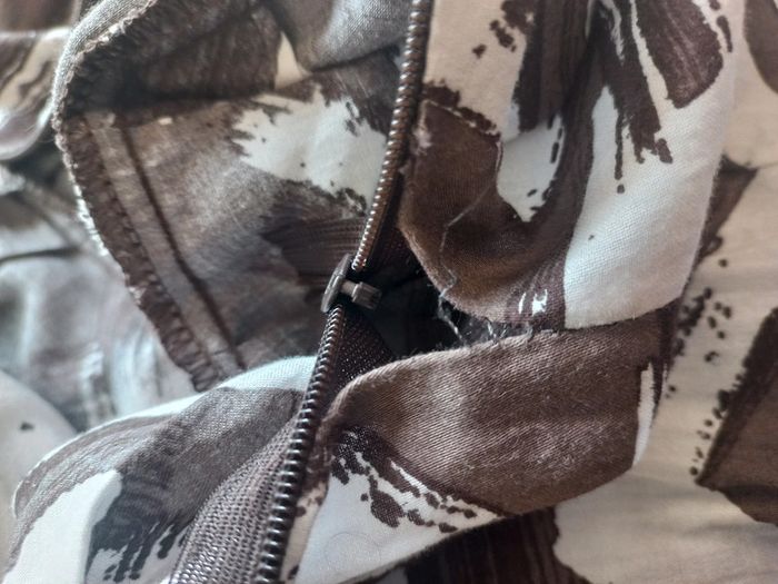 Robe marron motif blanc - photo numéro 12