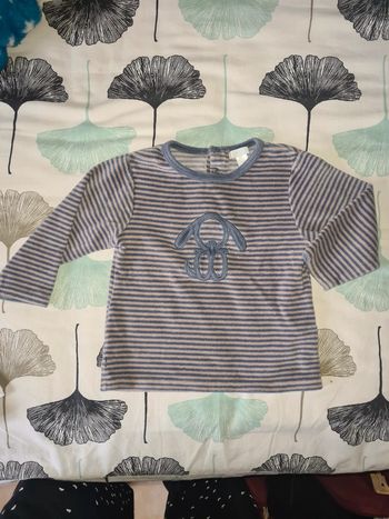 Haut velours 18 mois