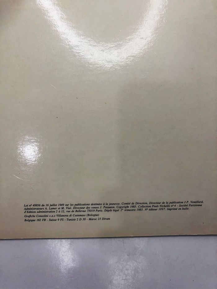 Album N°4 les pieds nickelés karatékas 1983 - photo numéro 3