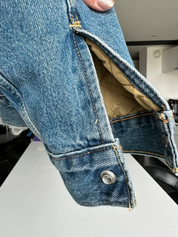Veste en jeans doublé Lévis - photo numéro 4