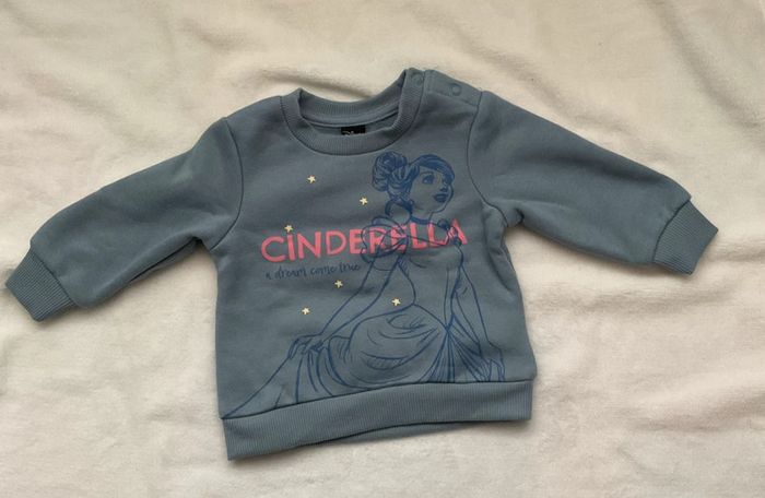 Ensemble 2 pièces Disney pull et jeans bleu taille 3-6 mois neuf - photo numéro 6