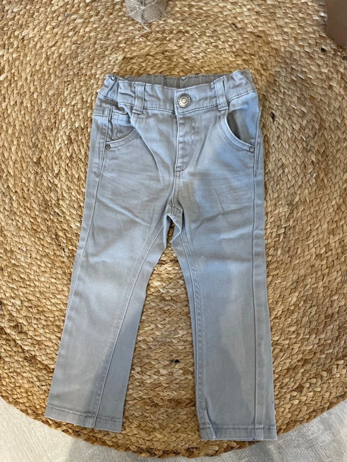 Jeans gris garcon 24 mois - photo numéro 2