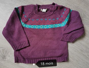 Pull fille 18 mois