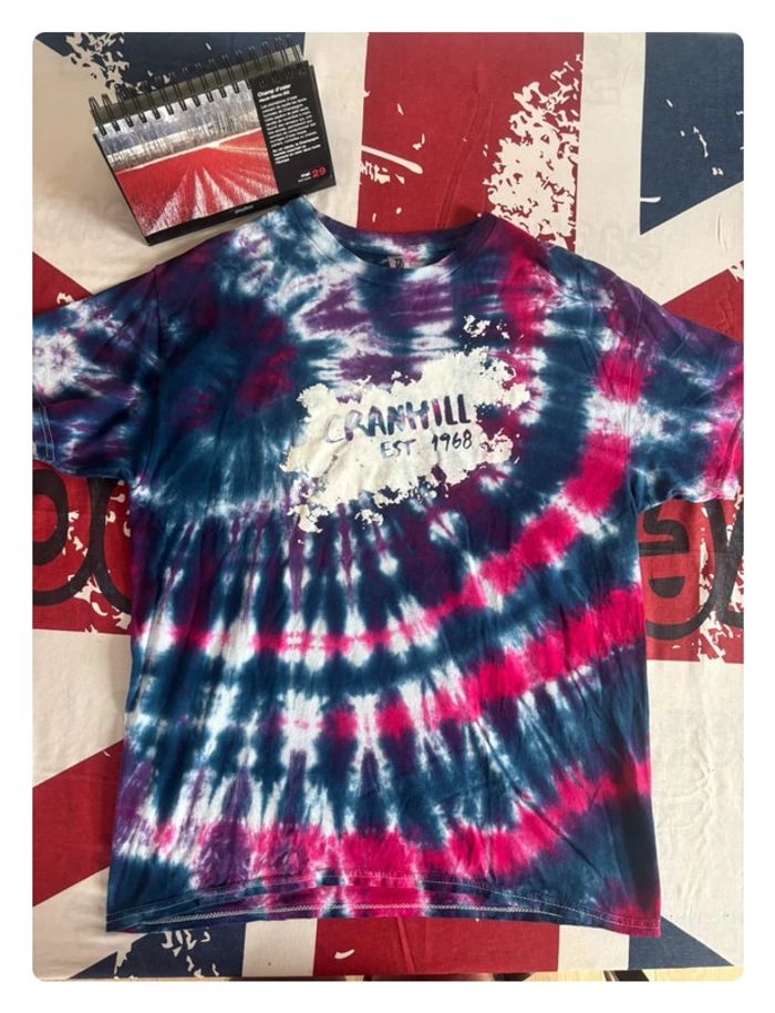 T-shirt Gildan Tye&Die taille S/M violet - photo numéro 2