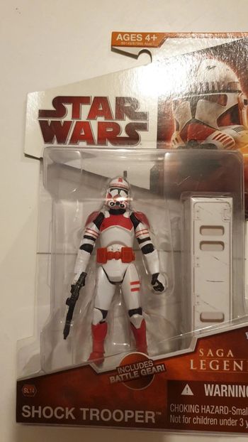 Figurine star wars : shock trooper