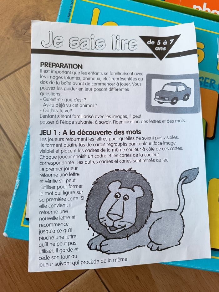 Jeu je sais lire - photo numéro 2