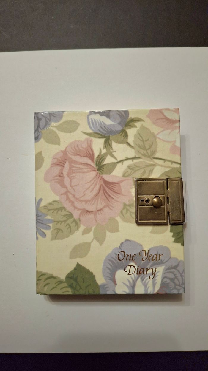 Petit carnet - journal floral "d’époque"