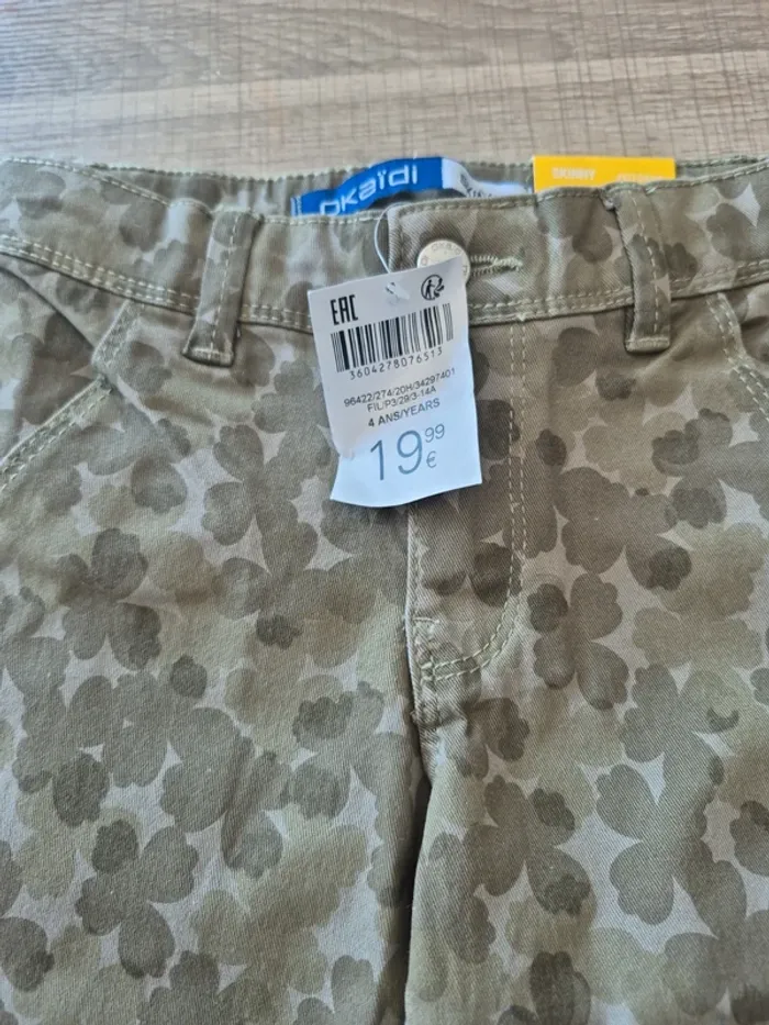 Pantalon fille 4 ans - photo numéro 3