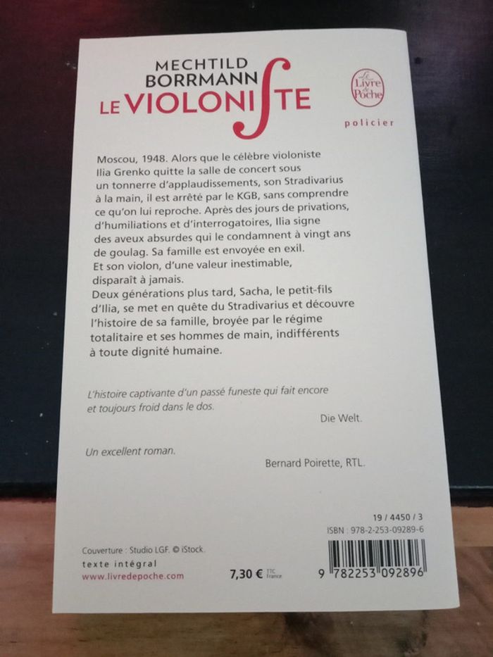 Mechtild Borrmann 📚 Le violoniste - photo numéro 2