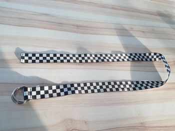 Ceinture damier Jennyfer taille XS/S réglable