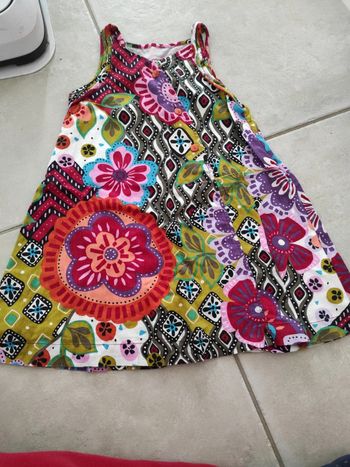 Robe clayeux 4 ans