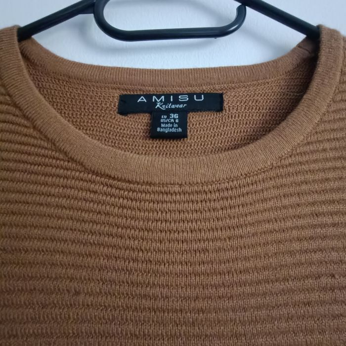 Robe pull camel - photo numéro 3