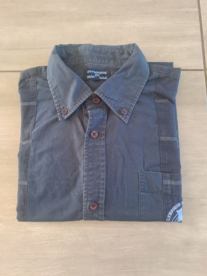 Chemise officielle vintage Olympique de Marseille Taille L - photo numéro 10