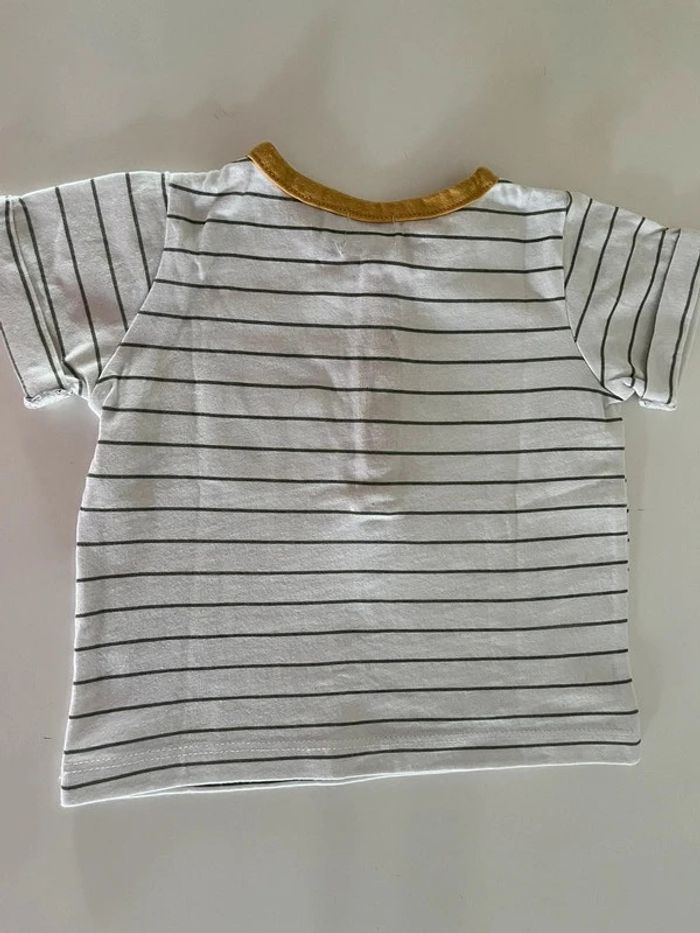 Tee-shirts MC bébé garçon t 3 mois - photo numéro 3