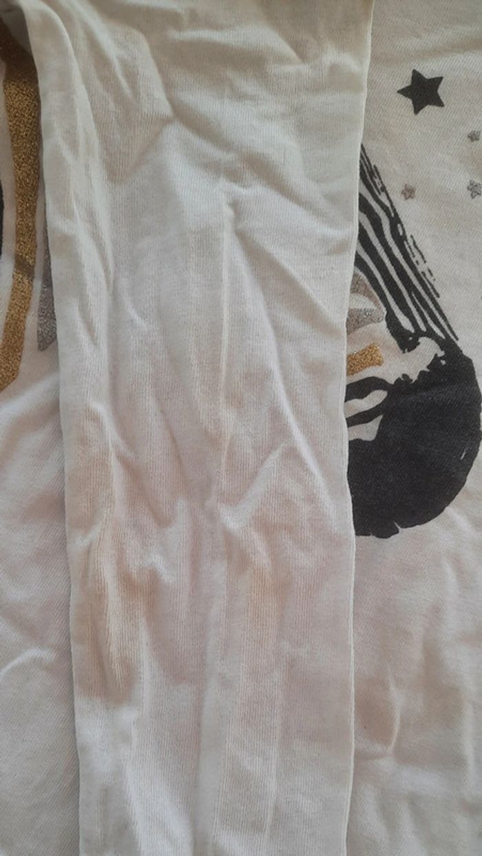 T-shirt Zèbre 5 ans - photo numéro 4