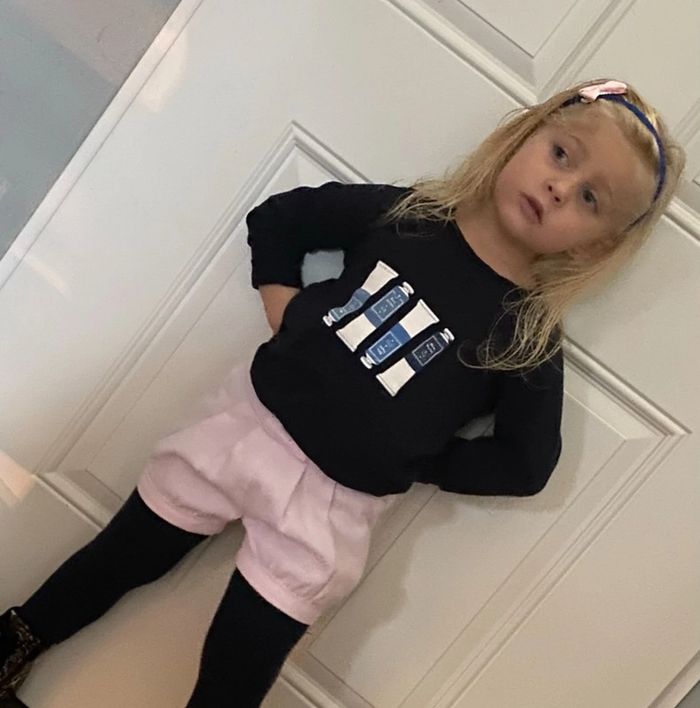 6 ans Jacadi bleu marine peinture - photo numéro 5