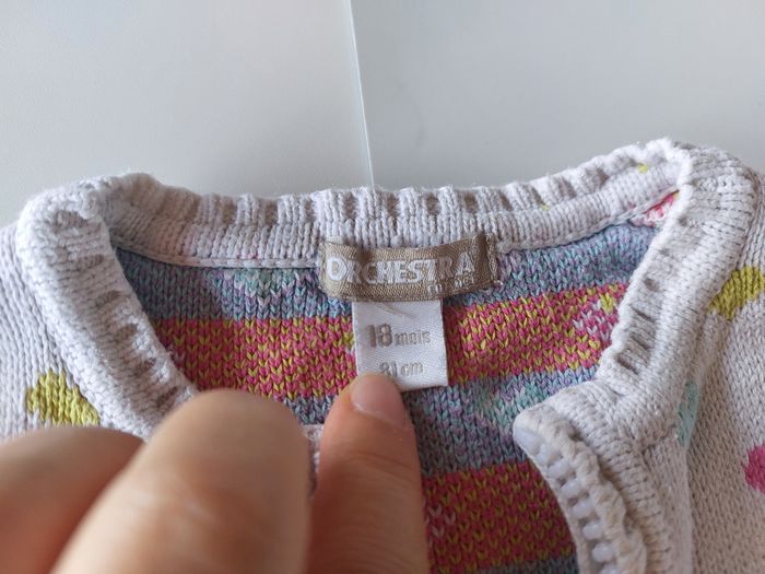 Gilet 18 mois Orchestra - photo numéro 2