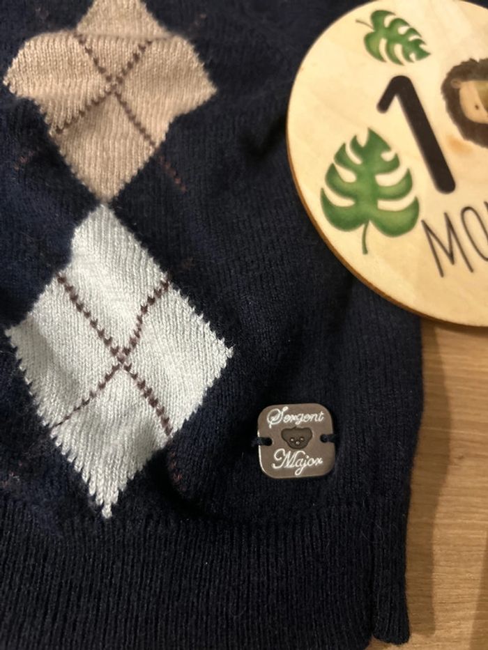 Gilet Losange Sergent Major - photo numéro 3