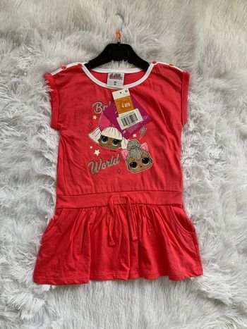 Robe LOL surprise Taille 4 ans Neuf