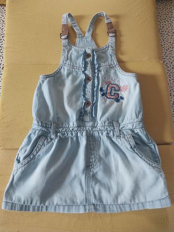 Robe salopette bébé fille Creeks – 18 mois