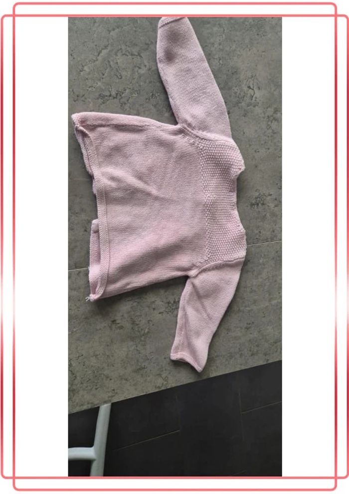 Gilet en laine pour fille - photo numéro 3