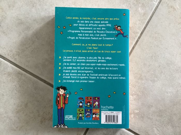 Livre enfants : Retour au collège, le pire endroit au monde ! - photo numéro 2