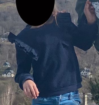 Pull bleu Carrément Beau - 6 ans