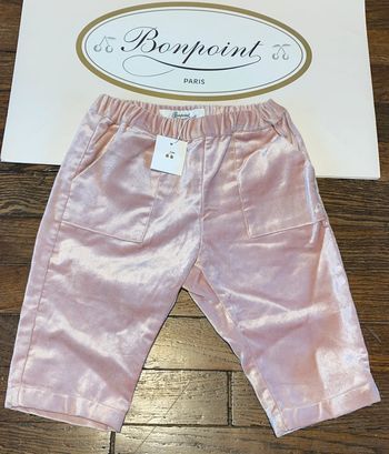 pantalon velour Bonpoint 6 mois neuf valeur 95 euros