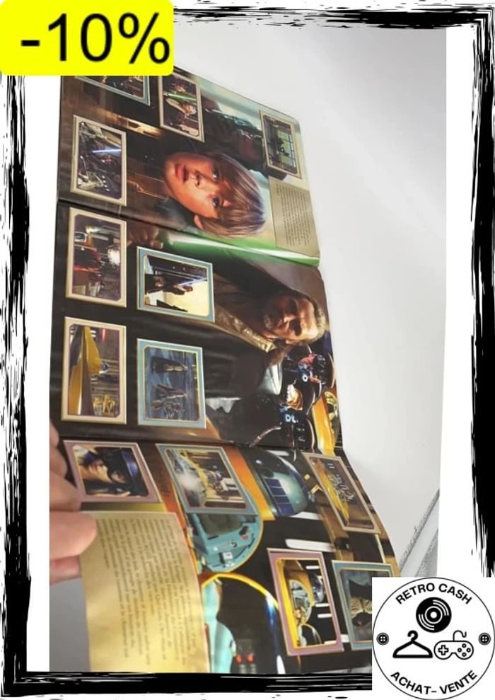 Album incomplet il manque 1 vignette Star Wars epidose 1 Merlin Lucasfilm 1999 - photo numéro 17