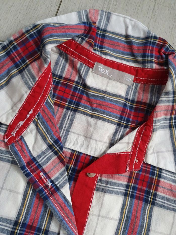 Chemise a Carreaux Rouge et Bleus - photo numéro 3