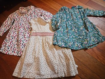 Lot de 3 robes fille printemps/été