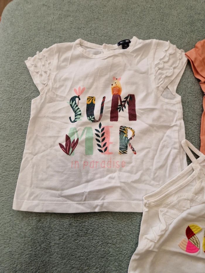 Tee-shirts 9mois fille - photo numéro 2