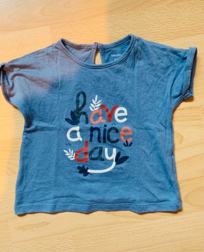 T-shirt Nice Day 🌿 18 mois