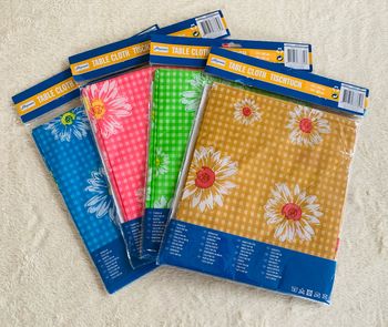 Lot 4 nappes, differents couleurs, Cuisine Élégance