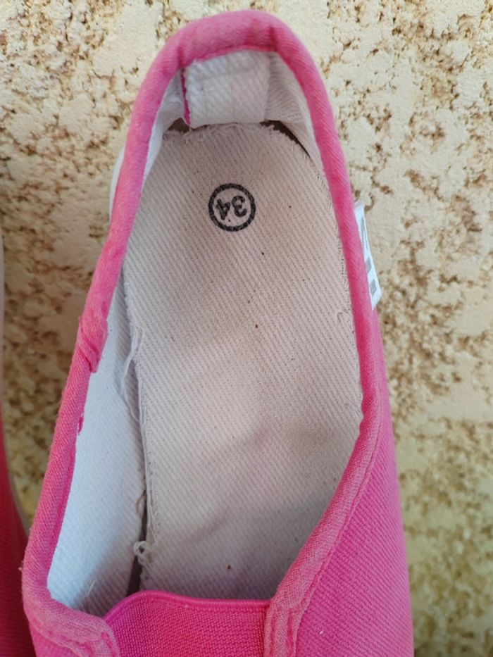 🩷Chaussons de gym rose T 34 Its - photo numéro 3