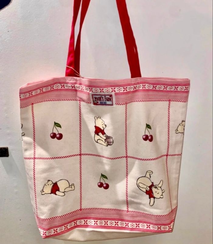 Sac en toile tot bag Winnie the pooh Disney - photo numéro 2