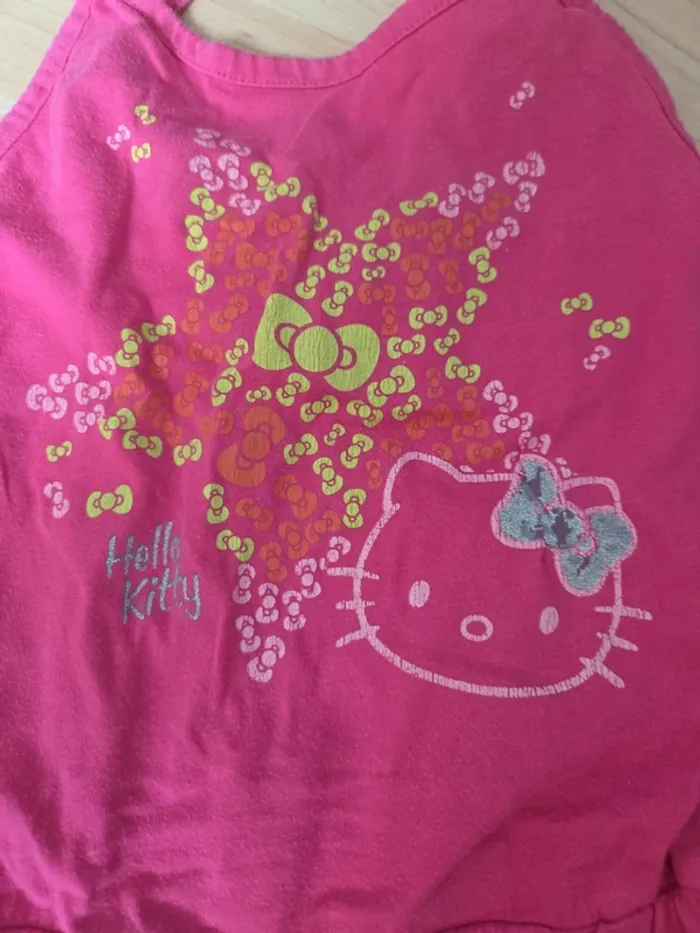 Combi short taille 4ans hello kitty - photo numéro 2