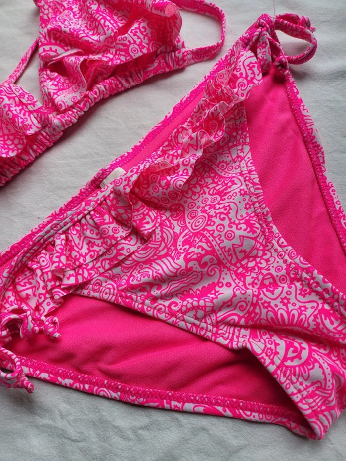 Maillot de bain flashy girly fluo piscine plage 14 ans - photo numéro 2