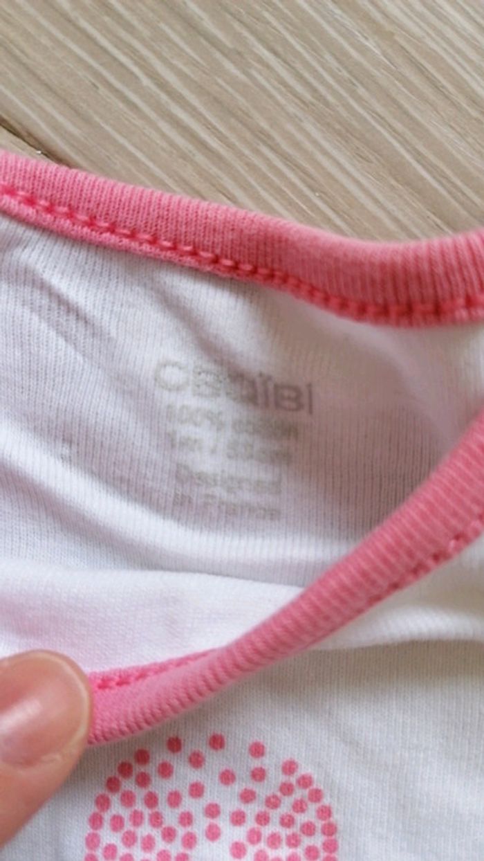Body manches courtes bébé fille - photo numéro 3