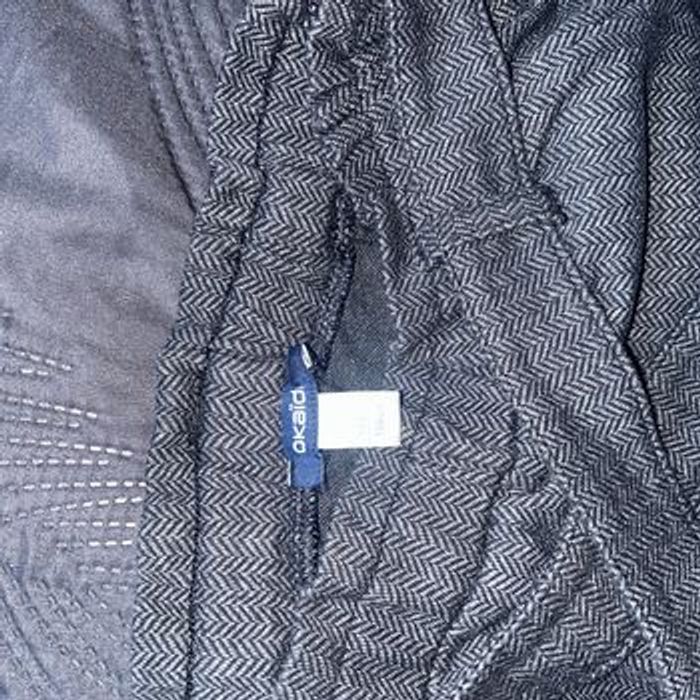 Pantalon tweed taille haute avec ceinture - photo numéro 4