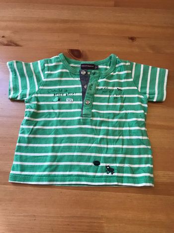 Tee-shirts manches  garçon  12 mois court sergent-major