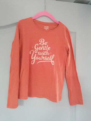 Tee-shirt manches longues fille 8ans Kiabi